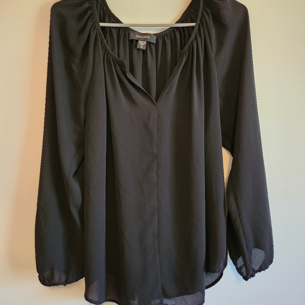 Karen Kane blouses size M, black